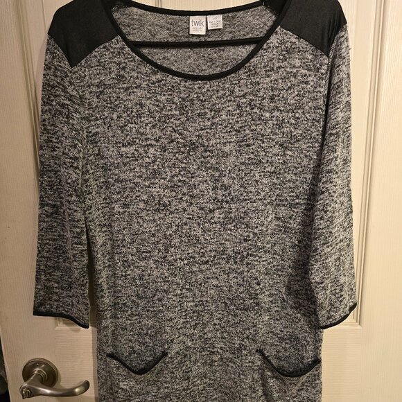 Twik Salt and Pepper Knit Dress - Picture 3 of 8